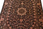 pure silk handmade qom persian carpet