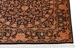 pure silk handmade qom persian carpet