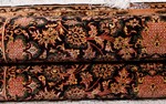pure silk handmade qom persian carpet