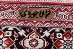 pure silk handmade qom persian carpet