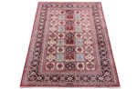 pure silk handmade qom persian carpet