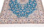 5ft 150cm silk nain persian carpet