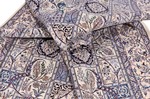 8x5 handmade silk nain persian rug