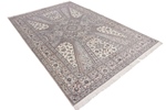 10x7 nain persian rug gonbad design