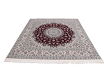 7ft 2m square nain persian rug