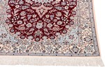 6ft 180cm silk nain persian carpet