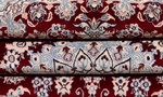 6ft 180cm silk nain persian carpet