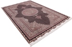 10x7 mahi tabriz rug with silk
