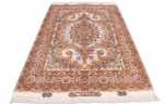 luxury silk tabriz rug