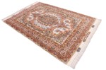 luxury silk tabriz rug