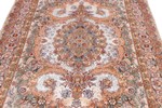 luxury silk tabriz rug
