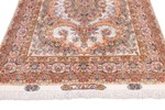 luxury silk tabriz rug