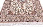 7ft 5ft silk isfahan carpet