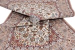 7ft 5ft silk isfahan carpet
