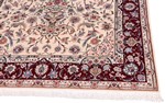 fine silk esfahan persian carpet