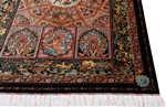 unique 6x4 silk qum persian rug rare design