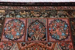 unique 6x4 silk qum persian rug rare design