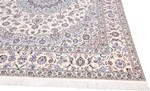 10ft 8ft 6lah blue silk nain rug