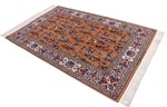 7x4 dardashti signed silk isfahan rug