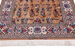 7x4 dardashti signed silk isfahan rug