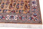 7x4 dardashti signed silk isfahan rug