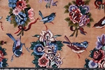 7x4 dardashti signed silk isfahan rug
