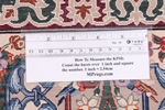 7x4 dardashti signed silk isfahan rug
