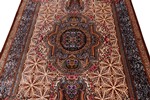 signature 6x4 silk qum persian rug rare design