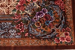 signature 6x4 silk qum persian rug rare design