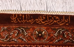 signature 6x4 silk qum persian rug rare design