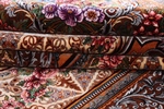 signature 6x4 silk qum persian rug rare design