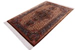 signature 6x4 silk qum persian rug rare design