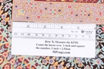 6x4 qum persian rug 800kpsi silk