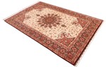 signed 6x4 qom silk persian carpet