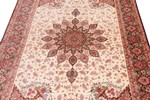 signed 6x4 qom silk persian carpet