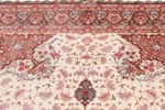 signed 6x4 qom silk persian carpet