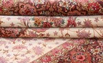 signed 6x4 qom silk persian carpet