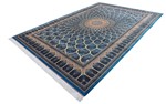 roomsize gonbad qum silk persian carpet