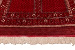 2 sided turkmen uzbek silk carpet