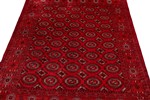 2 sided turkmen uzbek silk carpet