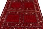2 sided turkmen uzbek silk carpet
