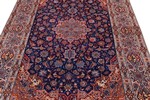 handmade silk esfahan persian carpet