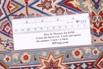 handmade silk esfahan persian carpet