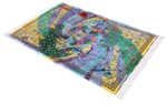 glamour silk qum persian rug