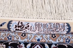 silk habibian nain persian rug