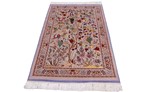 silk mashad carpet pictorial rug