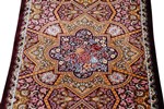 silk qum persian carpet 900kpsi signed