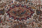 1500 kpsi square hereke silk carpet
