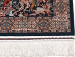 finest 20knots hereke silk turkish rug