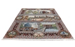 pictorial tabriz rug history relics